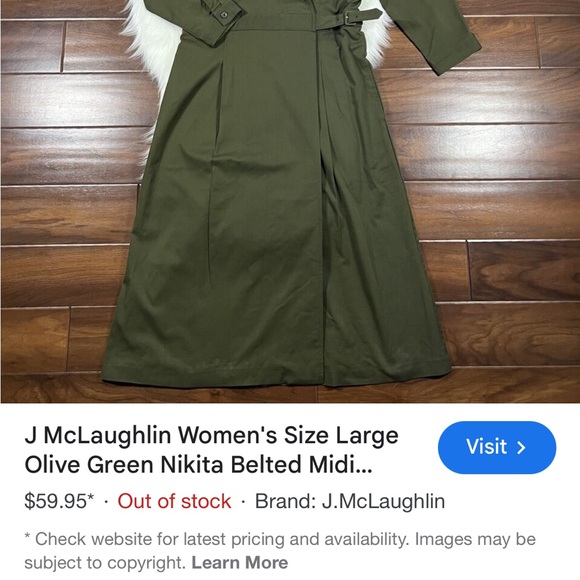 WINTER SALE - J. McLaughlin Dress - Picture 2 of 6